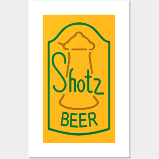 Shotz Logo Laverne & Shirley Posters and Art